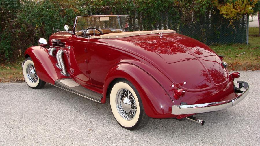  Auburn 851 Supercharged Cabriolet 1935 года  (фото 2 из 3)